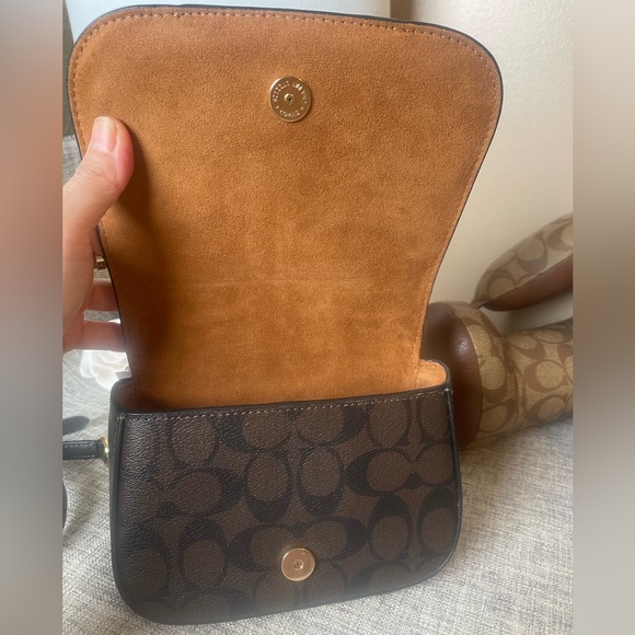 $159(NWT) Coach Lysa Top Handle In Signature Canvas - Picture 2 of 12